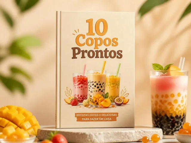 Livro 10 Copos Prontos (mockup)