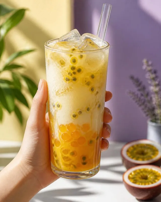 Receita pronta de bubble tea com pérola de fruta, foto 5